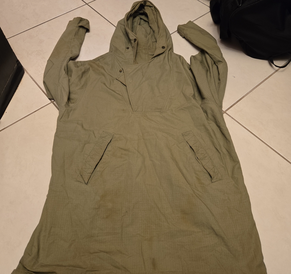Kith Olive Hooded Military Pullover Field Jacket Vintage
